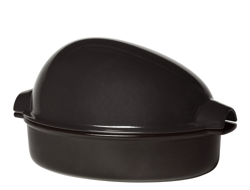 Emile Henry Chicken Baker - Charcoal