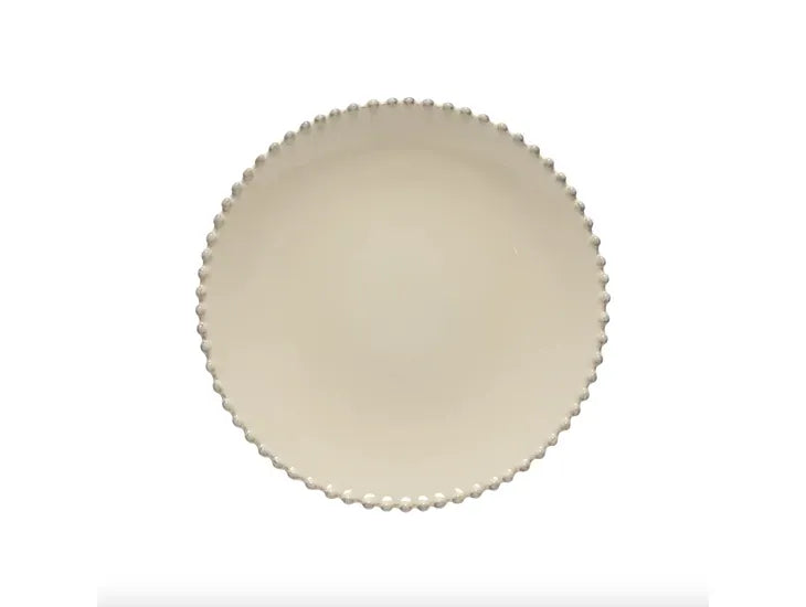 Costa Nova - Pearl Cream Dinner Plate | 11 in