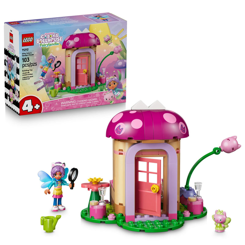 LEGO - 11212 - GABBY's - Kitty Fairy's Garden House  - 103pcs - F26