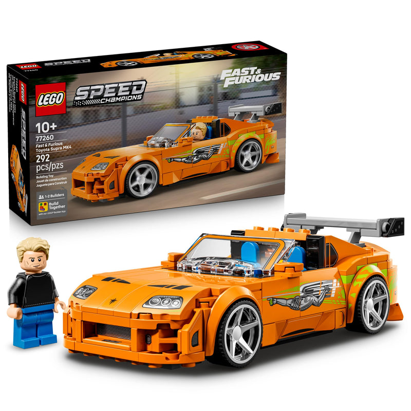 LEGO - 77260 - SPEED CHAMPIONS - The Fast and The Furious Toyota Supra MK4  - 292pcs -