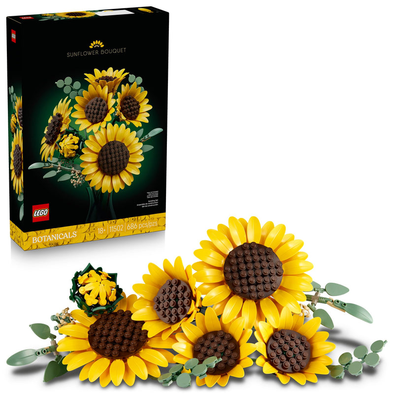 LEGO - 11502 - BOTANICALS - Sunflower Boquet - 686pcs - S26