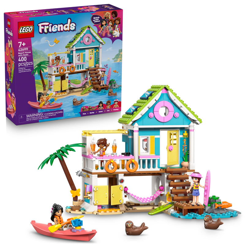 LEGO - 42699 - FRIENDS - Beach House w/Seals - 400pcs - S26