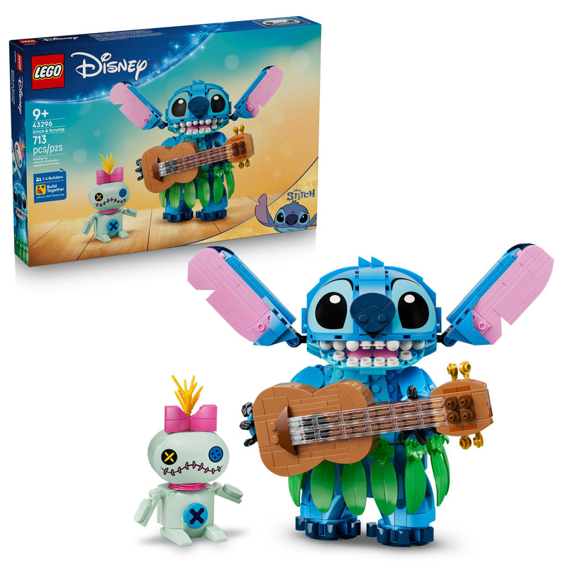 LEGO - 43296 - DISNEY - Stitch & Scrump  - 713pcs - F26