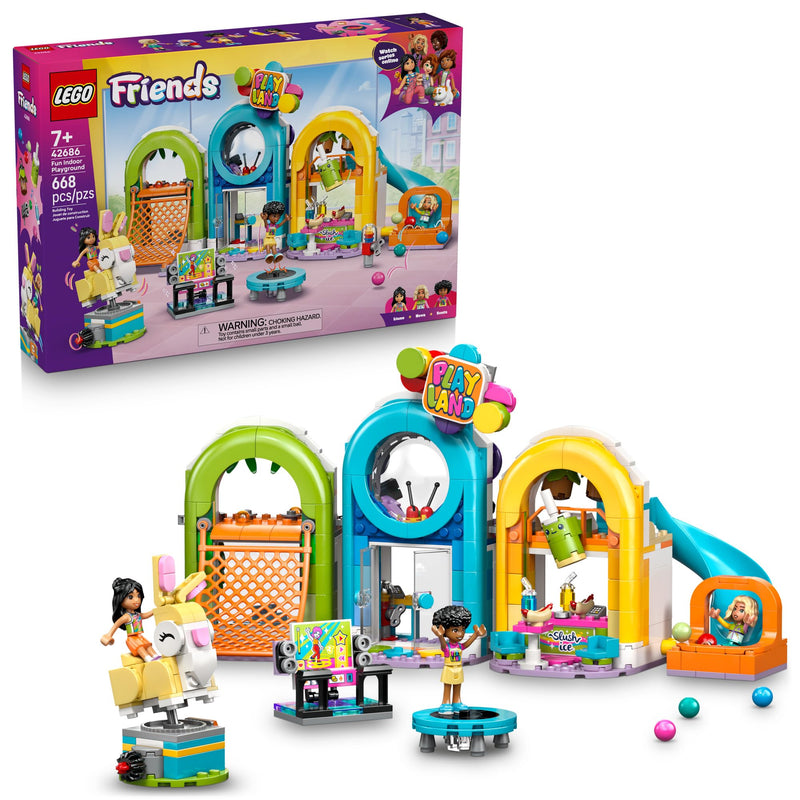 LEGO - 42686 - FRIENDS - Fun Indoor Playground - 668pcs - S26