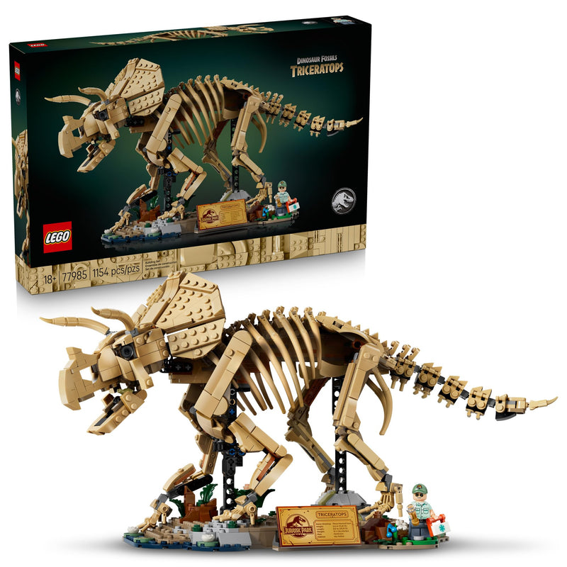 LEGO - 77985 - JURASSIC WORLD - Dinosaur Fossils: Troceratops  - 1154pcs - F26