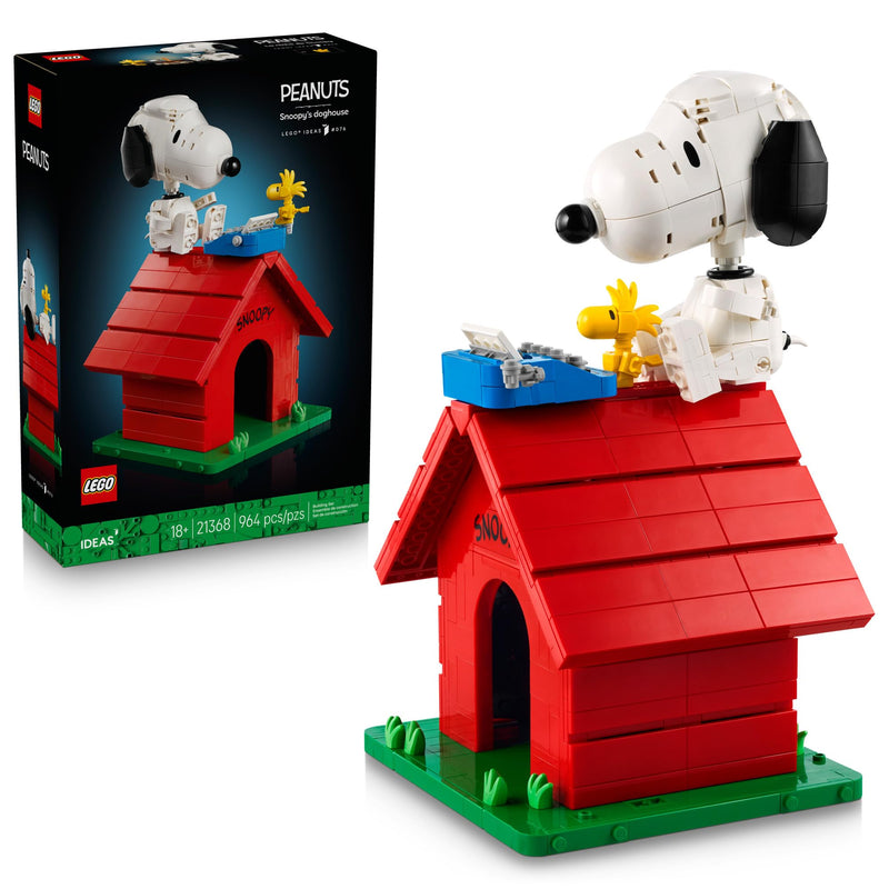 LEGO - 21368 - IDEAS - Peanuts - Snoppys' Doghouse  - 964pcs - F26