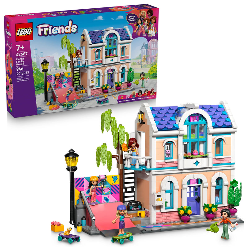 LEGO - 42687 - FRIENDS - Liann's Family House - 946pcs - S26