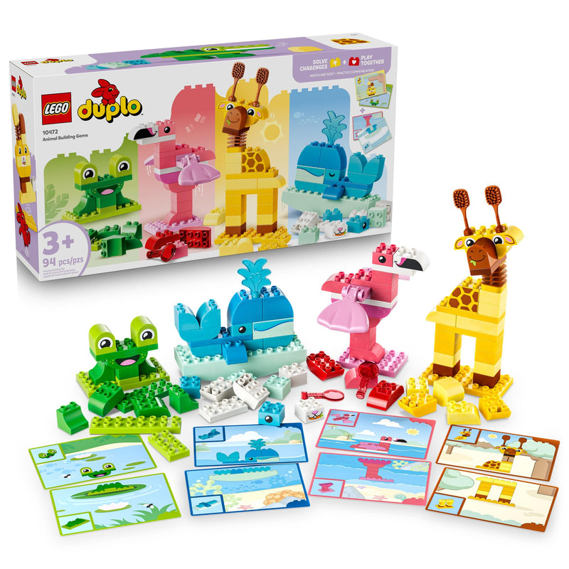 LEGO - 10472 - DUPLO - TOWN - Animal Building Game  - 94pcs - F26