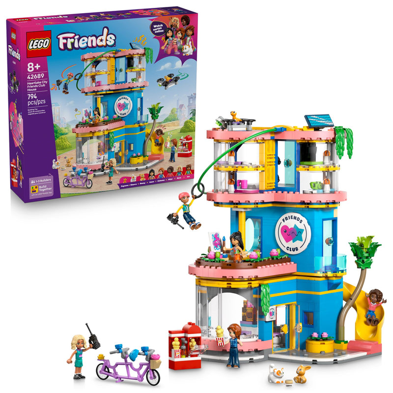 LEGO - 42689 - FRIENDS - Heartlake City Friends Club House - 794pcs - S26