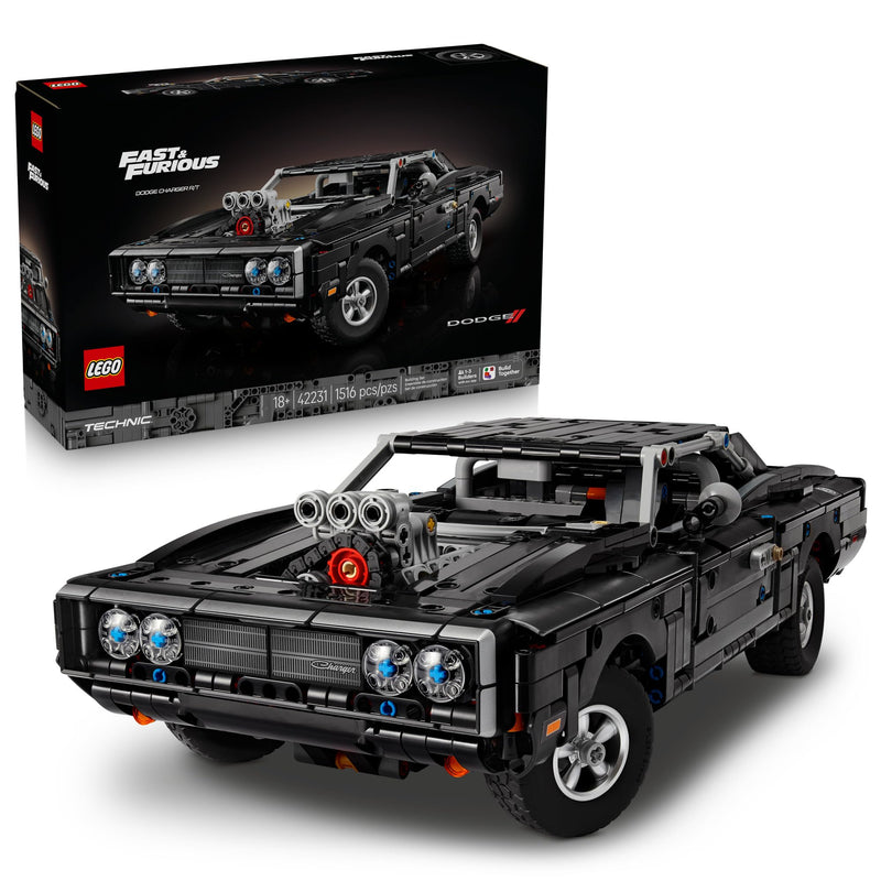 LEGO - 42231 - TECHNIC - Fast and Furious Dodge Charger R/T Car  - 1516pcs - F26