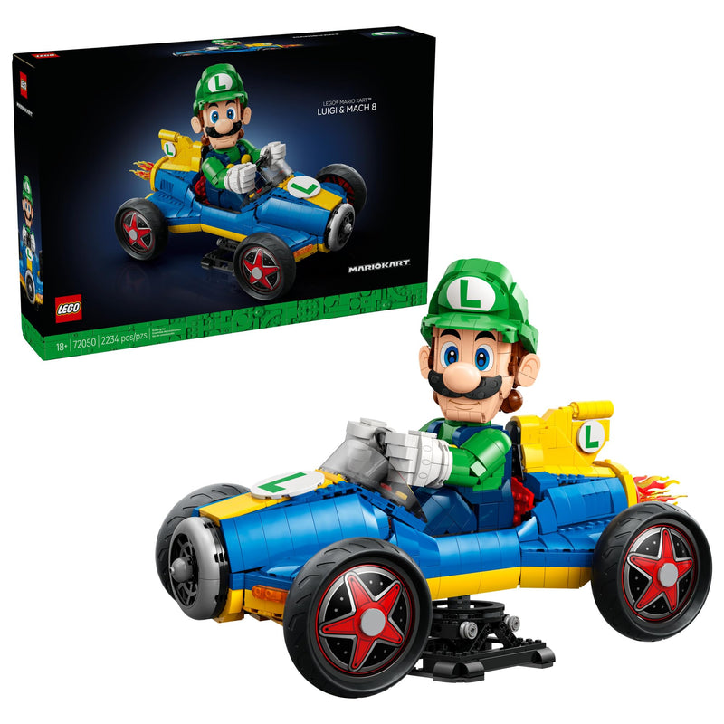 LEGO - 72050 - SUPER MARIO - Luigi Mach 8 - 2234pcs