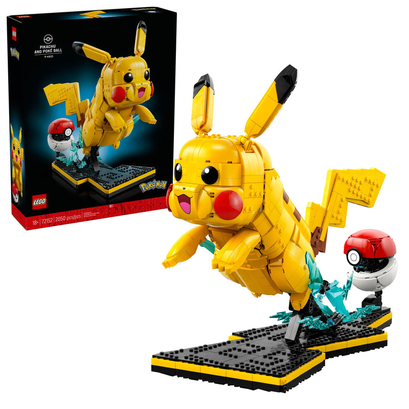 LEGO - 72152 - POKEMON - Pikachu Trainer Journey - 2050pcs
