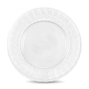 Brilliant - Scallop Glass Charger Plate 33 cm, Set of 4