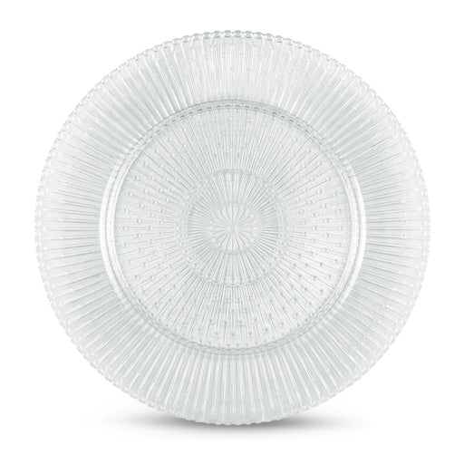 Brilliant - Soleil Glass Charger Plate 33 cm, Set of 4