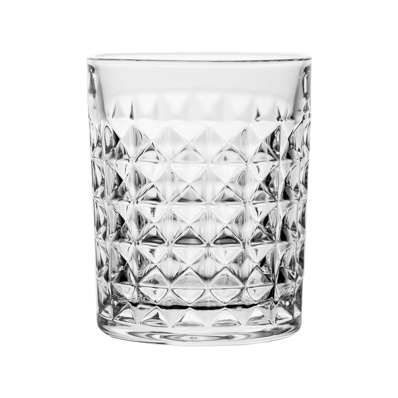 Brilliant - Diamond Old Fashioned Glass 250 ml, Set of 4