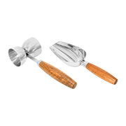 Brilliant - Regali - Stainless Steel Cocktail Jigger & Ice Scoop - 2-Piece Set - additional view