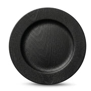 Brilliant - Black Wood Charger Plate 33 cm, Set of 4