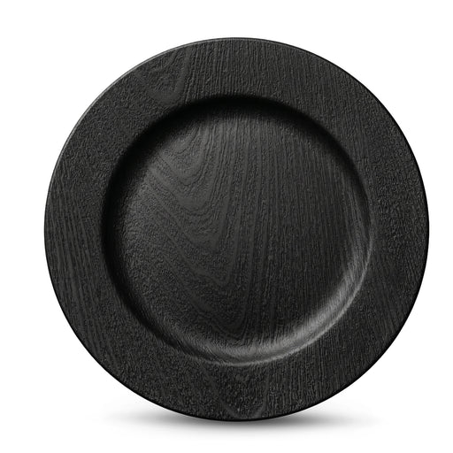 Brilliant - Black Wood Charger Plate 33 cm, Set of 4