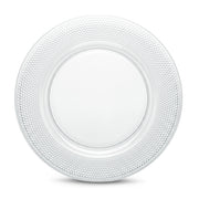 Brilliant - Hammered Rimmed Acrylic Charger Plate 33 cm, Set of 4