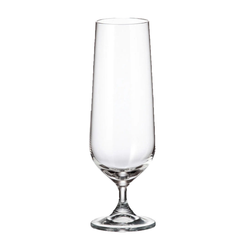 Crystalite Bohemia - Apus / Strix Stemmed Beer Glass 380 ml, Set of 6