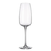 Crystalite Bohemia - Anas Stemmed Flute Glass 290 ml, Set of 6