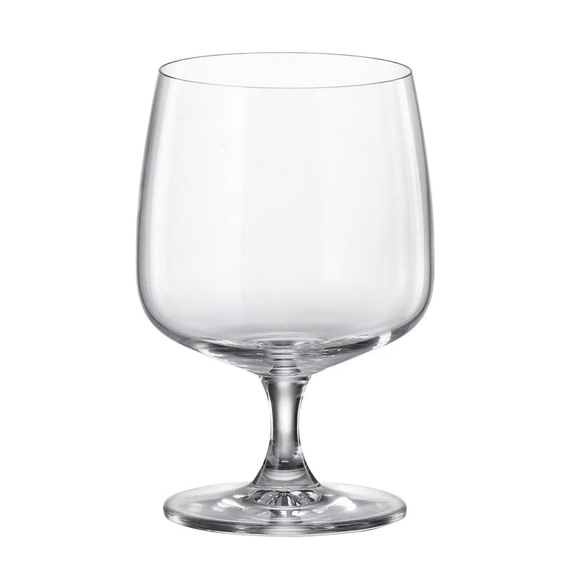 Crystalite Bohemia - Anas Stemmed Brandy Glass 375 ml, Set of 6