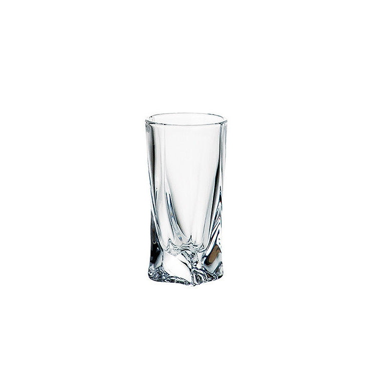 Crystalite Bohemia - Quadro Shot Glass 50 ml, Set of 6