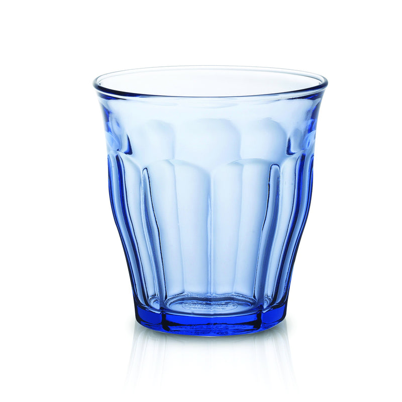 Duralex - Duralex Picardie Marine Blue Glass Tumblers 200ml, Set of 4