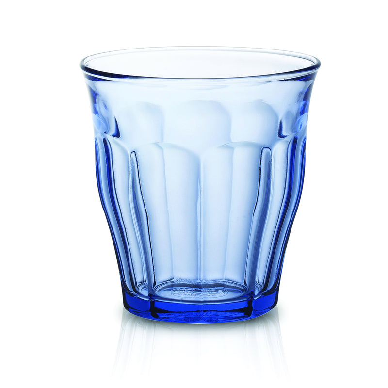 Duralex - Duralex Picardie Marine Blue Glass Tumbler 250 ml, Set of 6