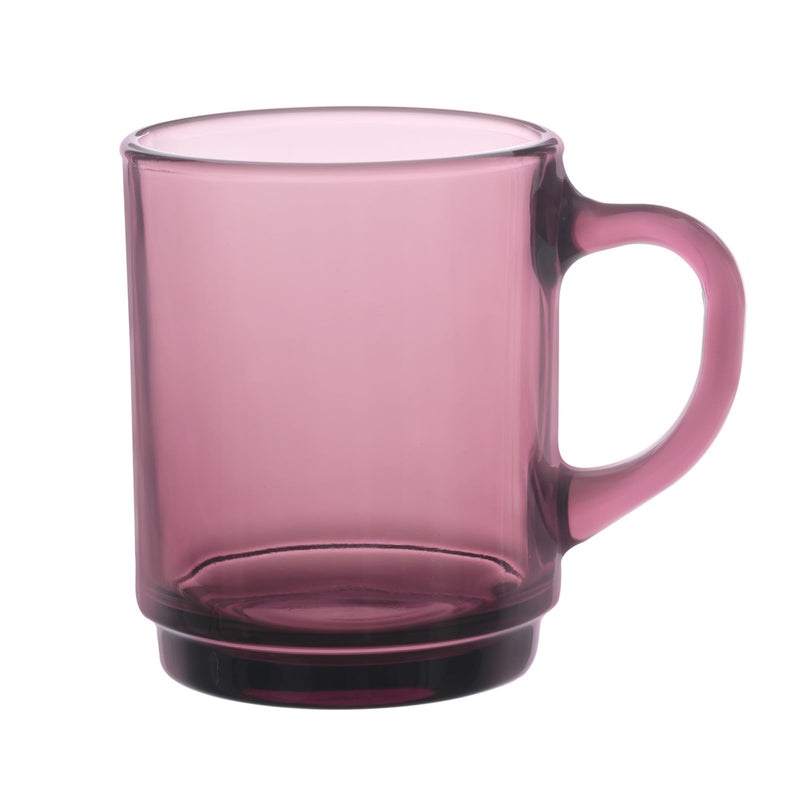 Duralex - Duralex Versailles Plum Mug 260 ml, Set of 6