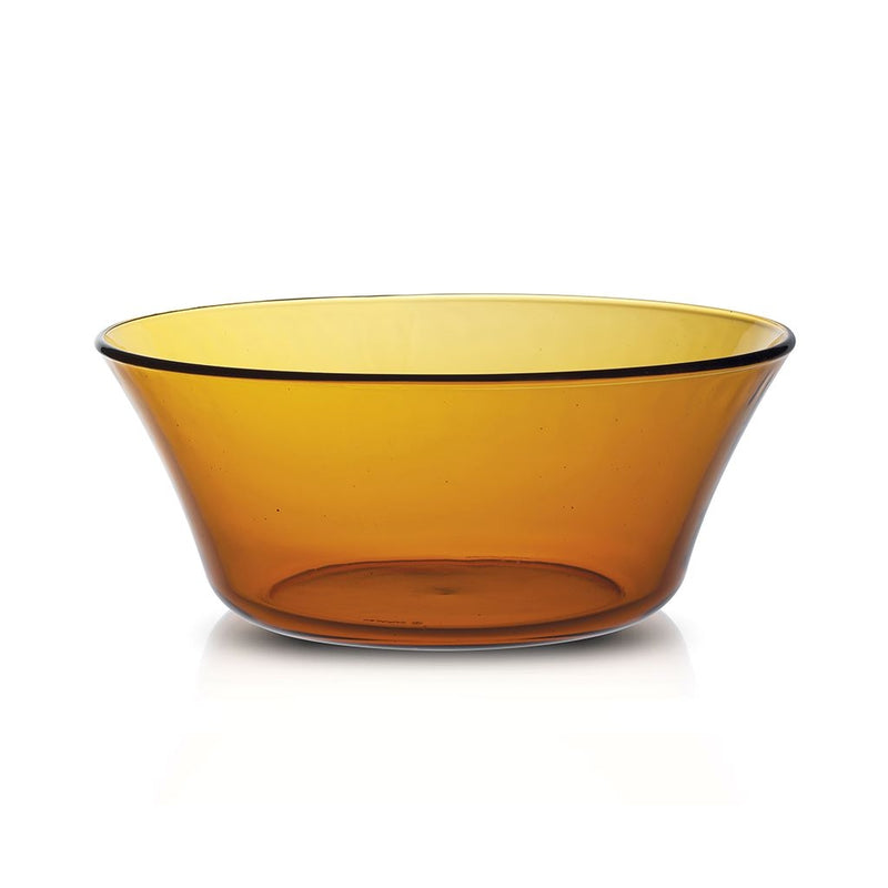 Duralex - Duralex Lys Amber Salad Bowl 23 cm, Set of 6