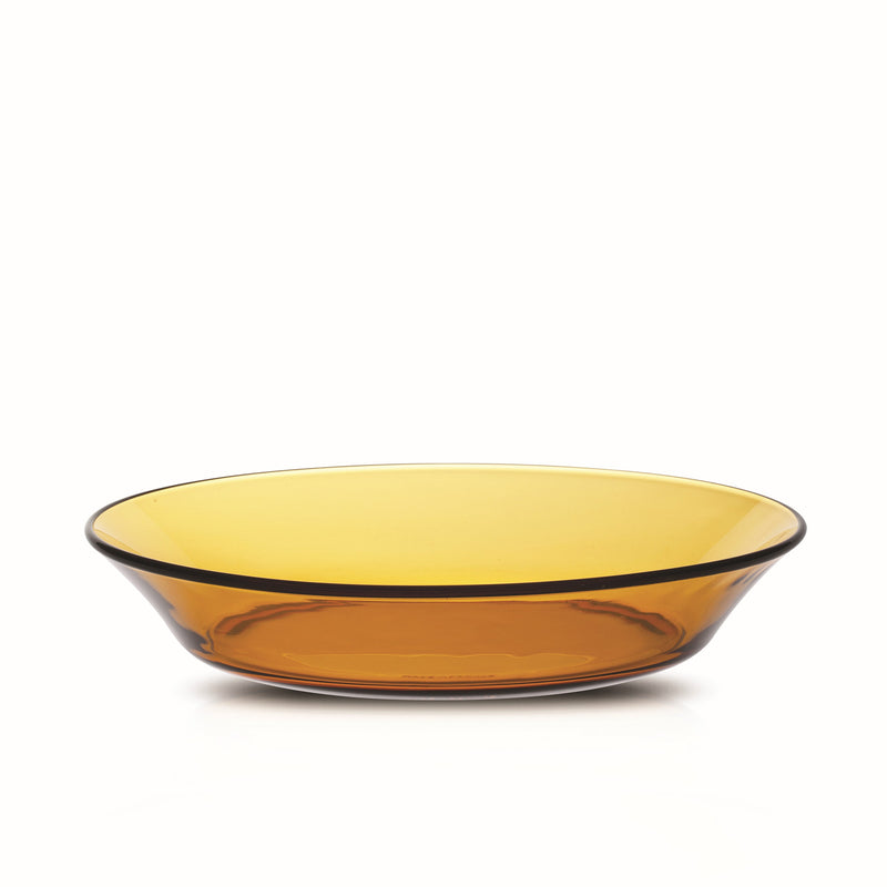 Duralex - Duralex Lys Amber Deep Plate 19cm, Set of 6