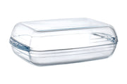 Duralex - Duralex Ovenchef Reversible Casserole Dish with Cover 35 x 22cm