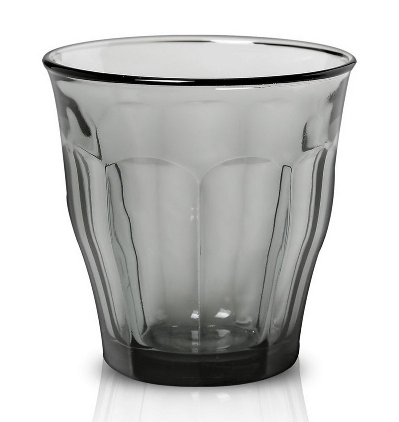 Duralex - Duralex Picardie Grey Glass Tumbler 310 ml, Set of 6