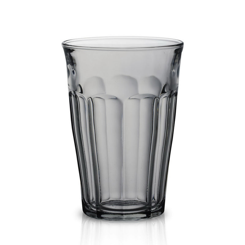 Duralex - Duralex Picardie Grey Glass Tumbler 360ml, Set of 6