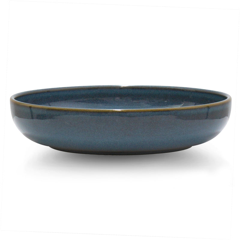 Mesa Ceramics - Mesa Ceramics Uno Blue Stoneware Pasta Bowl 22cm