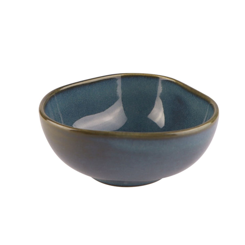 Mesa Ceramics - Mesa Ceramics Uno Natura Blue Stoneware Dip Bowl 12 cm