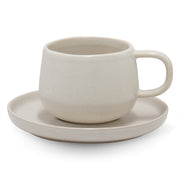 Mesa Ceramics - Mesa Ceramics Uno Marble Stoneware Tea Cup and Saucer 225ml