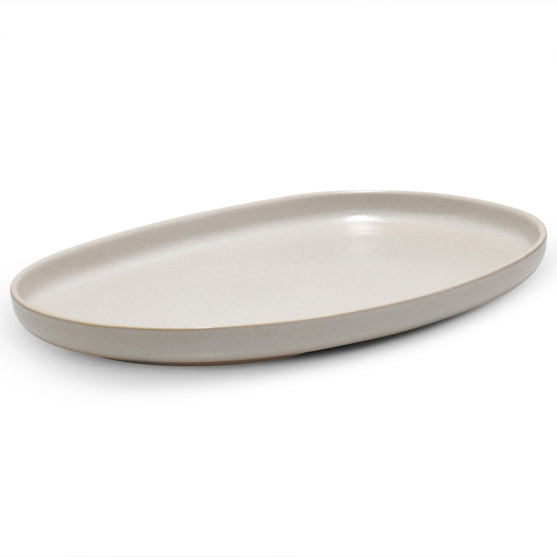 Mesa Ceramics - Mesa Ceramics Uno Marble Stoneware Platter 33cm