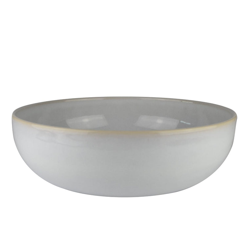 Mesa Ceramics - Mesa Ceramics Uno Alabaster Stoneware Salad Bowl 26cm