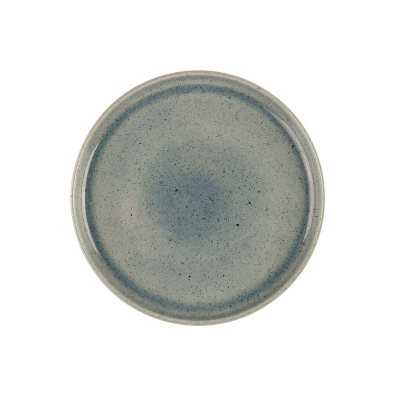 Mesa Ceramics - Mesa Ceramics Uno Speckle Blue Stoneware Plate 17cm