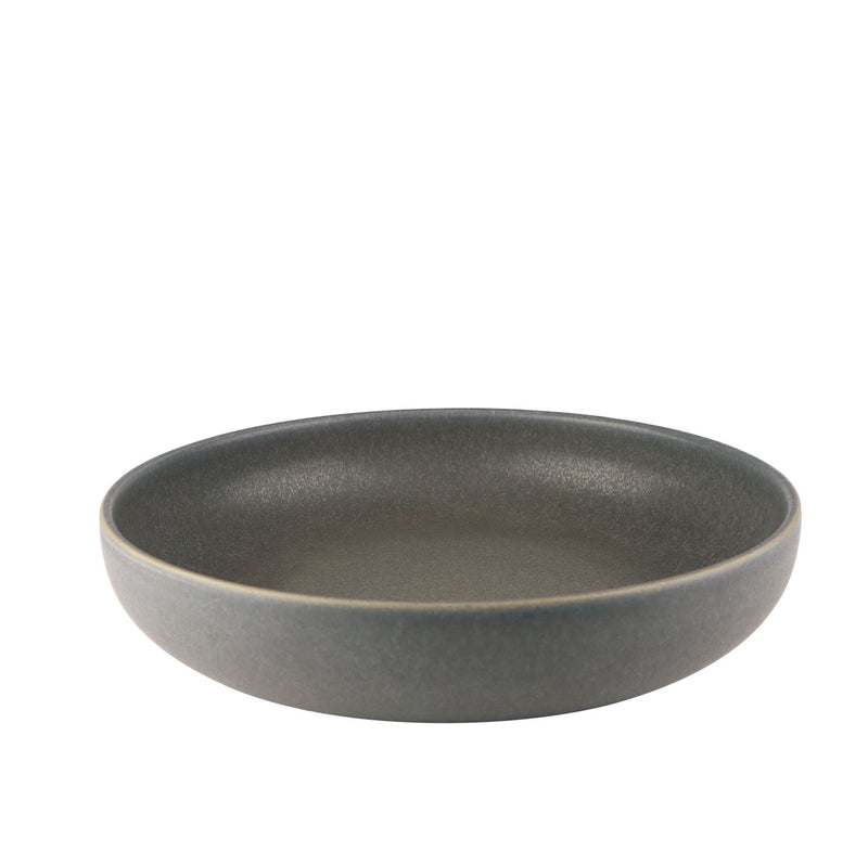 Mesa Ceramics - Mesa Ceramics Unico Anthracite Pasta Bowl 22 cm