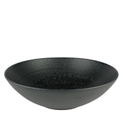 Mesa Ceramics - Mesa Ceramics Black Hammered Salad Bowl 24 cm