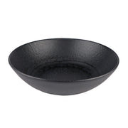 Mesa Ceramics - Mesa Ceramics Black Hammered Pasta Plate 22 cm