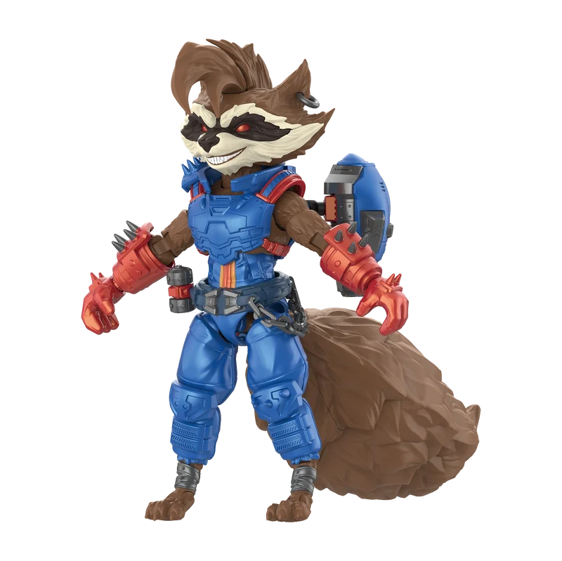 BLOKEES - Kits de maquettes de Rocket Raccoon, Champion de classe 08 de Marvel Rivals