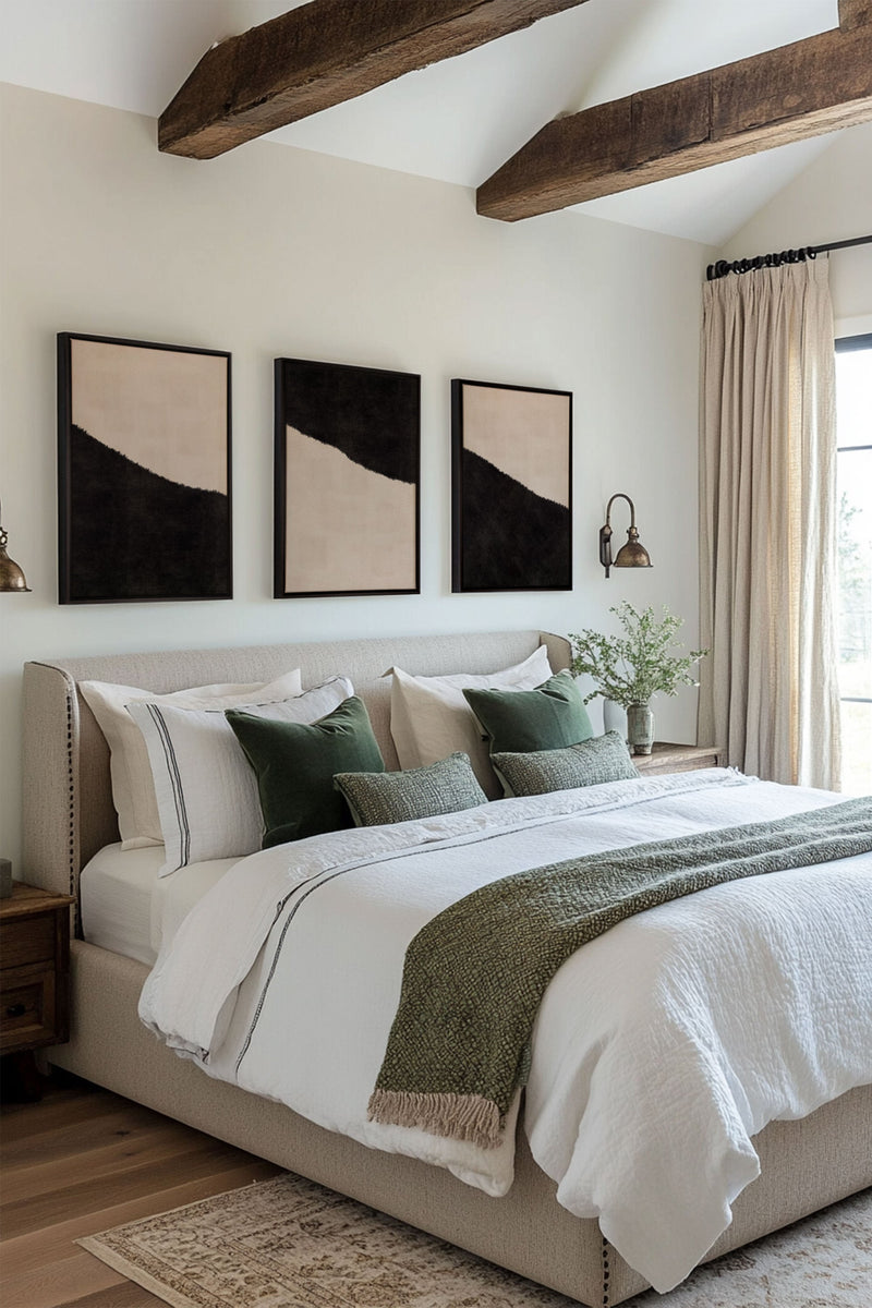 LUXE TRIO (3 Oeuvres sur toile étirée)