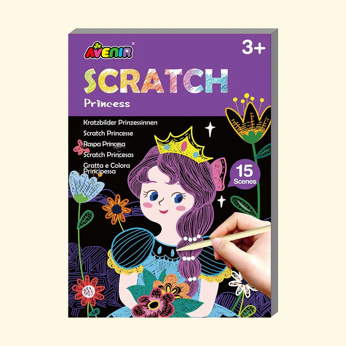 Avenir - Mini Scratch Book - Princess
