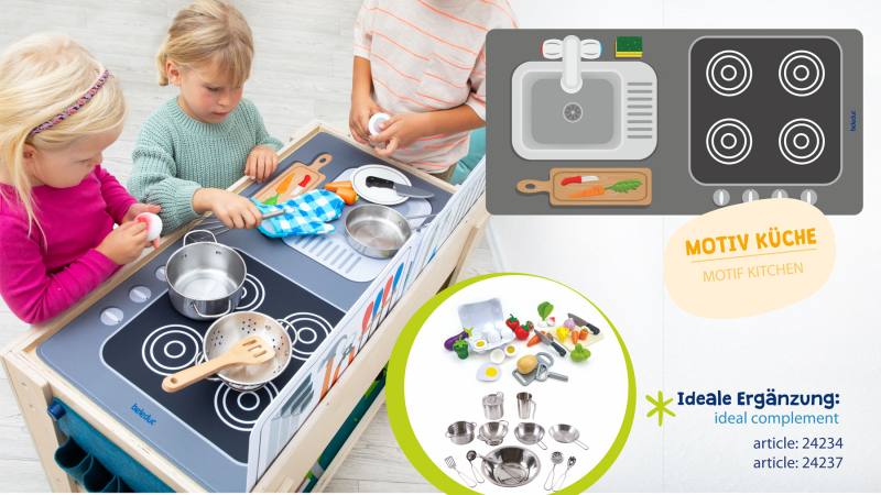 Beleduc - Action Game Table "freeplay". (14-Piece Set)