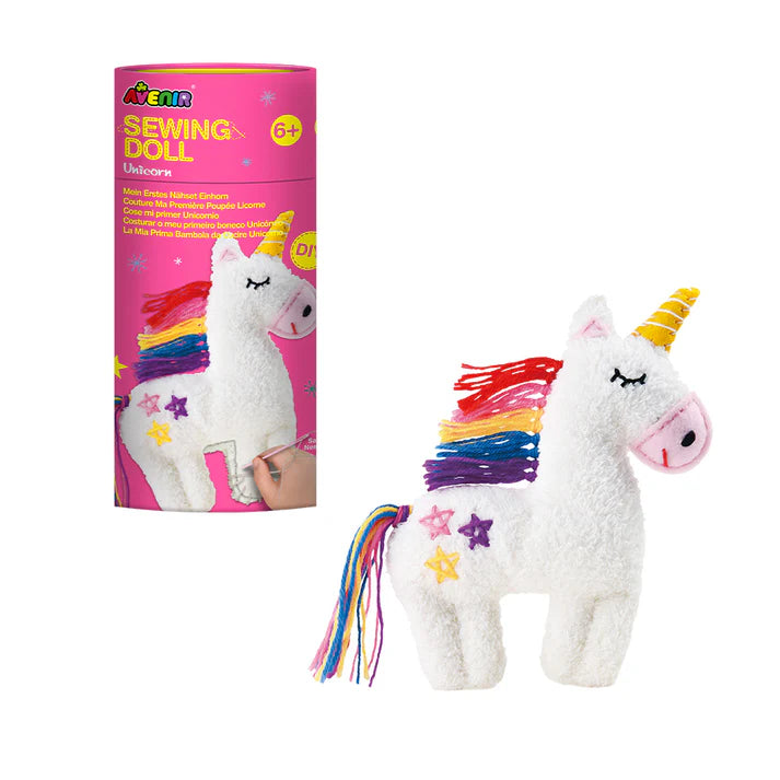 Avenir - My First Sewing Doll - Unicorn