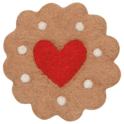 Jubilee - Cookies Felt Coasters Set of 4 Assorted